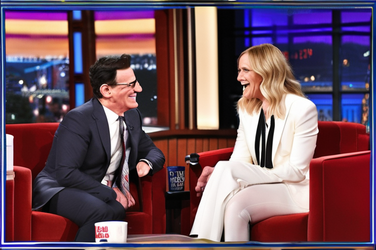 Julia Roberts Admits to Being "Scared" of Co-Star Chloë Sevigny on The Late Show With Stephen Colbert