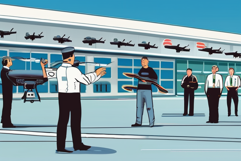 "Drone Sightings Ground Munich Airport, Then Lift"
