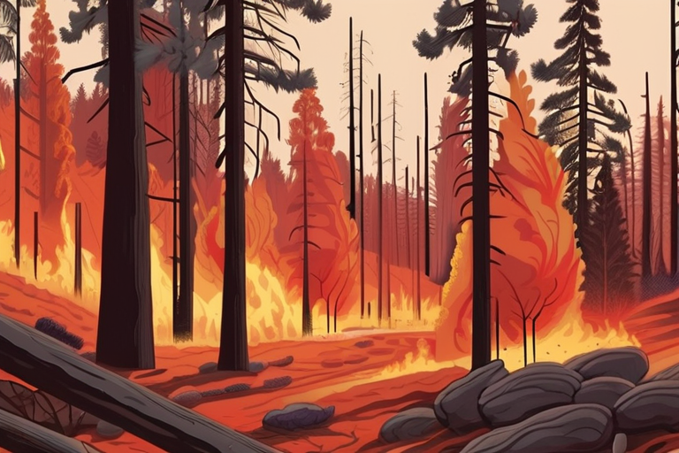 Scientists Harness AI to Recreate Wildfires' Own Weather Systems