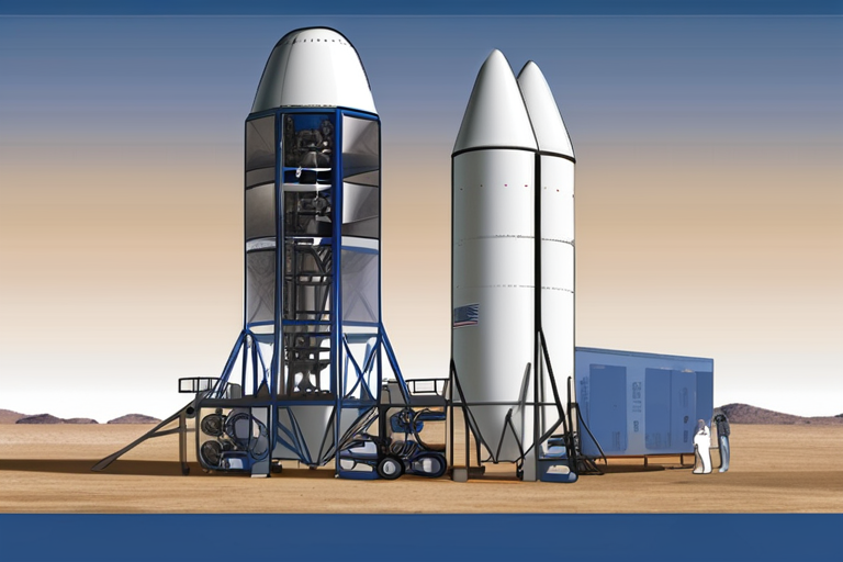 "Blue Origin Prepares to Reuse New Glenn Booster for Historic Moon Landing"