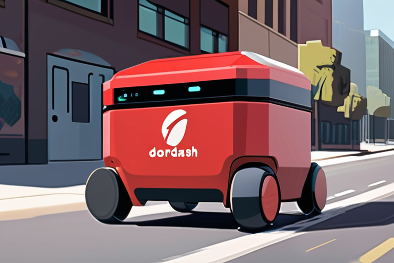 DoorDash Unveils Autonomous Delivery Robot: Revolutionizing Last-Mile Logistics