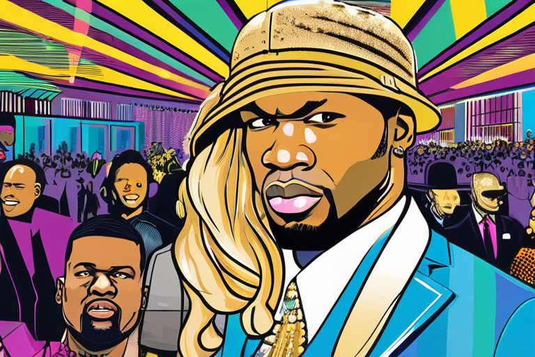 50 Cent Goes Wild Over Taylor Swift Shout-Out on 'The Life of a Showgirl