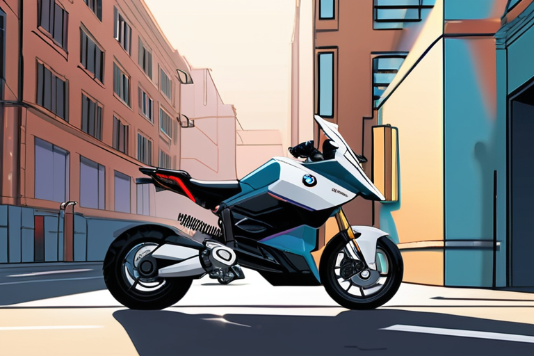 I rode BMW's new e-motorcycle, and it pulls off the impossible feat of being super-fun and super-practical