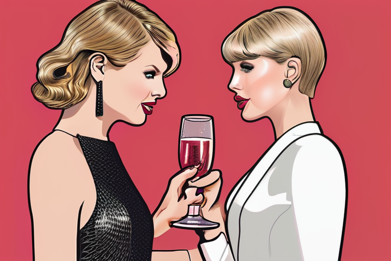 Taylor Swift Brings the Glam: Exclusive Look at Star-Studded Release Party