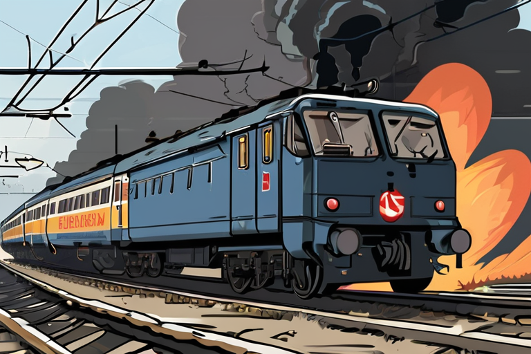 "Russian Strike on Ukrainian Railway Station Leaves at Least 30 Injured"