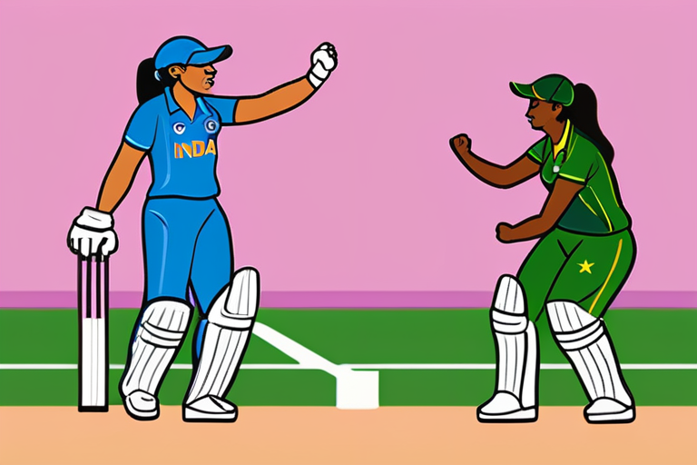 India-Pakistan Rivalry and Unpredictable Weather Set to Test Women's Cricket World Cup Match on October 5