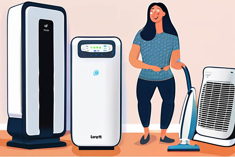 Levoit EverestAir Dominates Air Purifier Tests: Cleaning Extra-Large Rooms with Ease