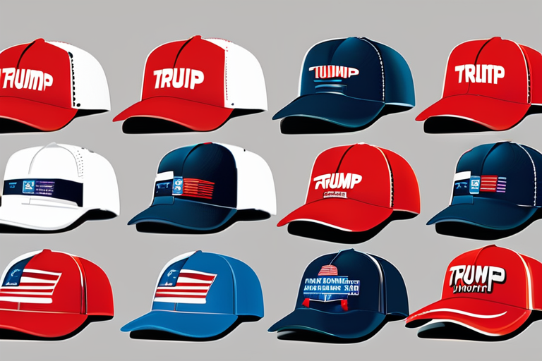 Trump 2028 Hats Surface at White House Meeting Amid Government Shutdown Looms
