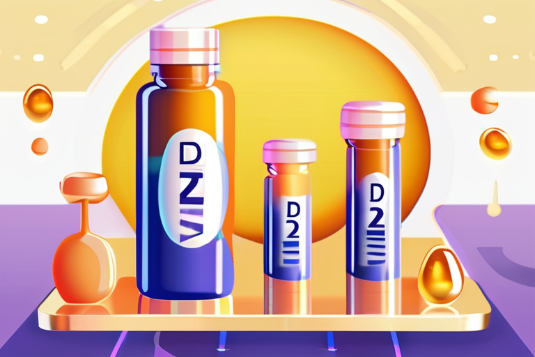 Vitamin D2 Supplements Found to Weaken Immunity, Researchers Warn
