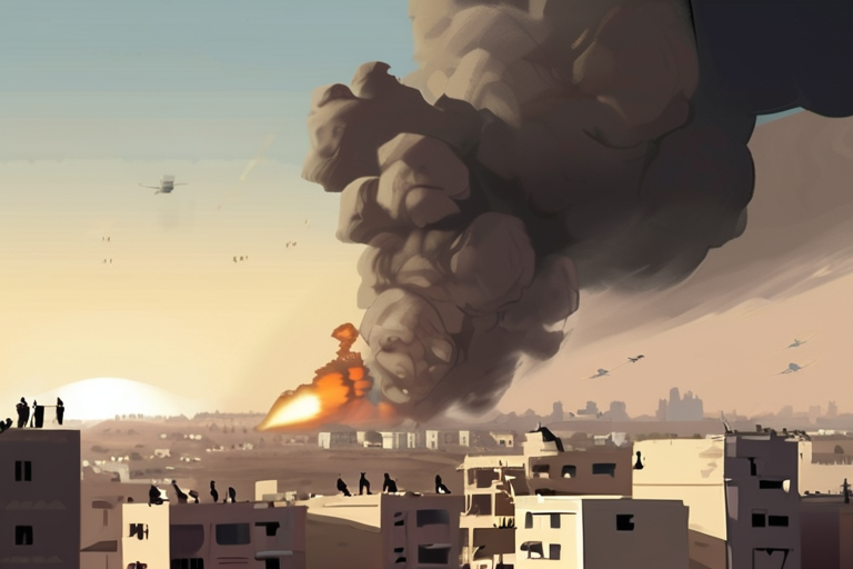 Israeli Airstrikes Hit Gaza Amid Fresh Talks with Egypt