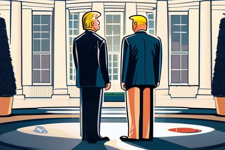 White House Meeting Turns Light-Hearted as Jeffries Confronts Trump 2028 Hats