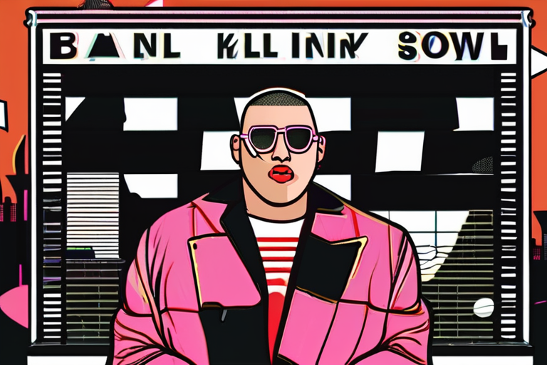 "Bad Bunny Fires Back at Super Bowl Halftime Show Critics on SNL"