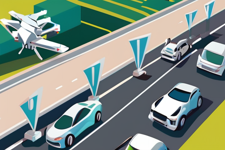 "Drones Defy Speed Limits, Land on Moving Vehicles"