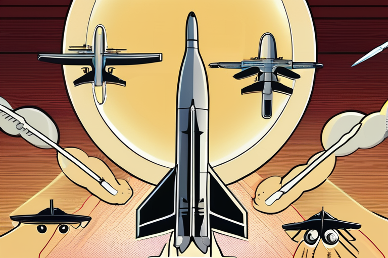 "Russia Unleashes Devastating Missile and Drone Assault, Five Killed"