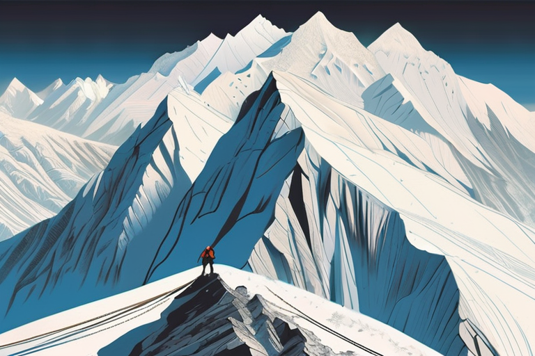 "Snowstorm Strands 1,000 Climbers on Everest's Deadly Slopes"