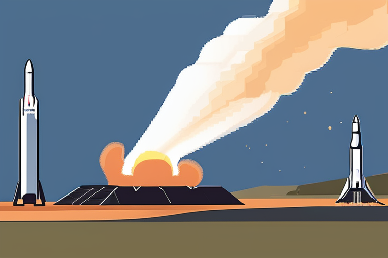 SpaceX Soars to Victory as ULA's Vulcan Rocket Takes a Costly Hit