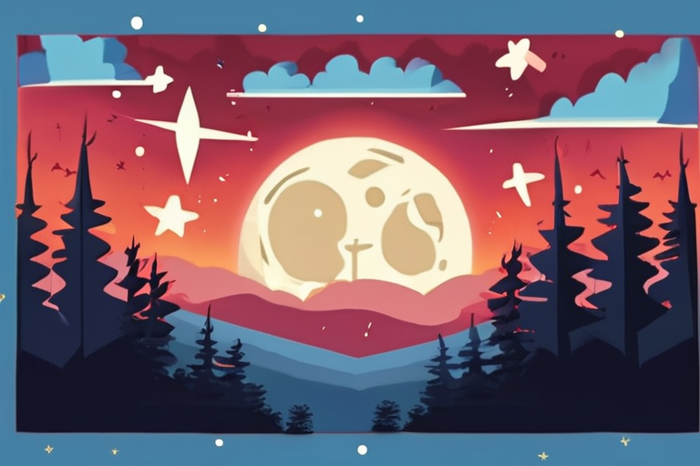 October Skies Ignite: Supermoon and Shooting Stars Light Up the Night