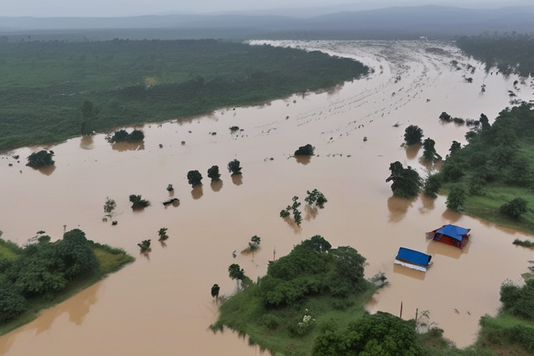 Flash Floods Wreak Havoc in Nepal and India, Claiming 47 Lives