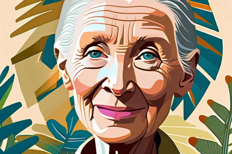 Jane Goodall's "Book of Hope" Soars to Bestseller Lists After Her Passing
