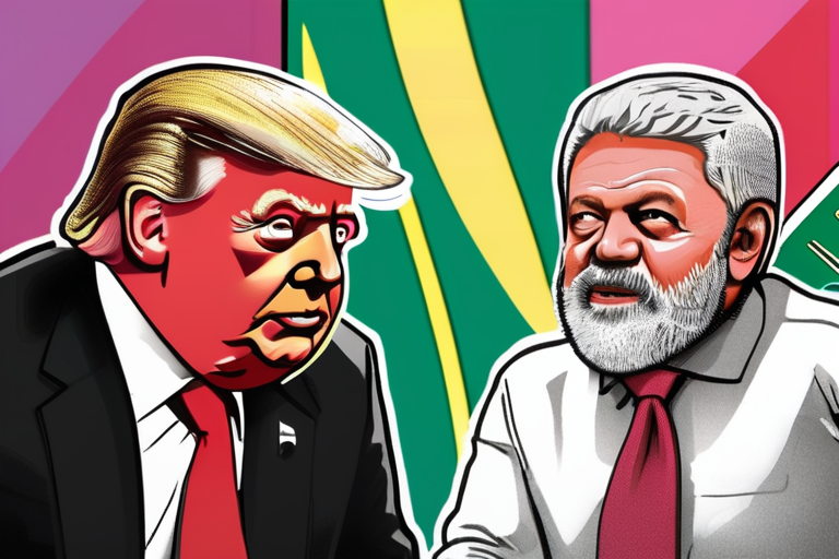 Brazil's President Lula da Silva Urges Trump to Lift Tariffs in "Friendly" Call