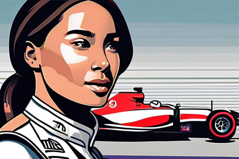 Women of F1 Academy Shine Amid Controversy at Singapore Grand Prix