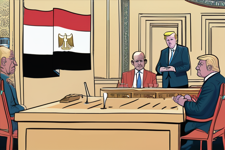 "Trump Demands Swift Gaza Peace Action as Egypt Talks Begin"