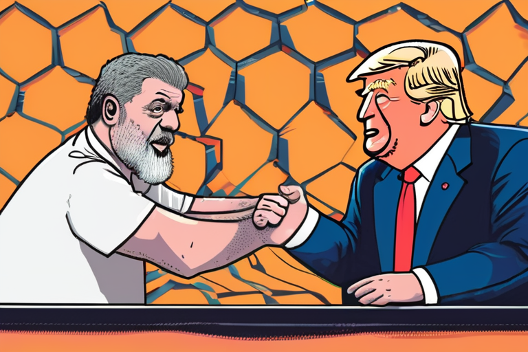Brazil's Lula da Silva Asks Trump to Lift Tariffs and Sanctions in "Friendly" Call