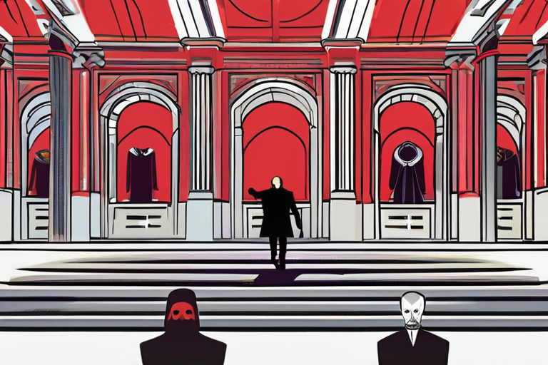 Alistair Petrie Brings Nuanced Villainy to Shakespeare's "Hamlet" Stage