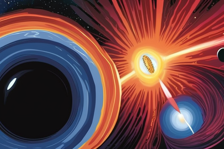 Galaxies Unleash Cosmic Fury: Black Holes Blast Matter at Record Rates