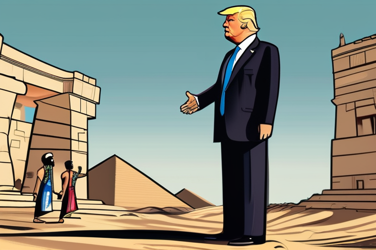 "Trump Demands Swift Action as Gaza Peace Talks Kick Off in Egypt"