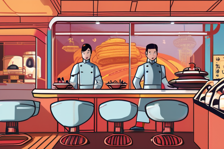 Chinese Restaurant on Mars Becomes Launchpad for Animated Sci-Fi Series