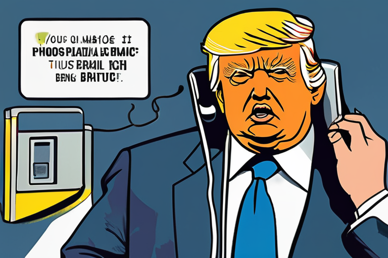 Trump Makes Phone Call to Ease Tensions with Brazil Amid Trade Dispute