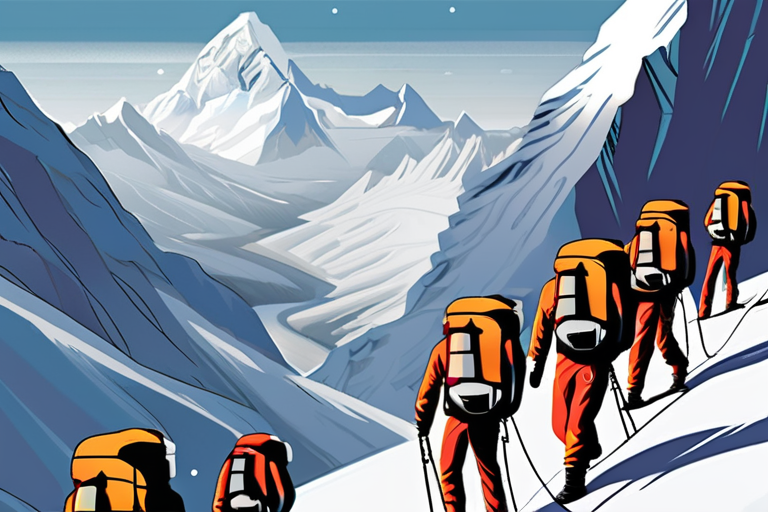 Snowstorm on Everest: Hundreds of Stranded Hikers Rescued Amid Unprecedented Conditions