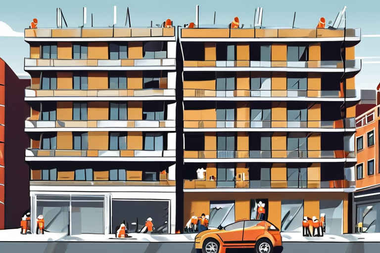 Building Collapse in Madrid: 4 Lives Lost Amid Construction Chaos