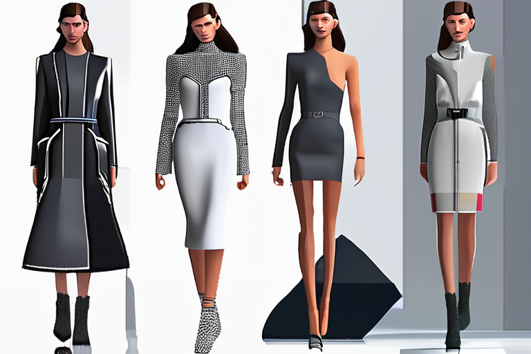 "AI-Driven Fashion Revolution: Custom Designs in 3D"