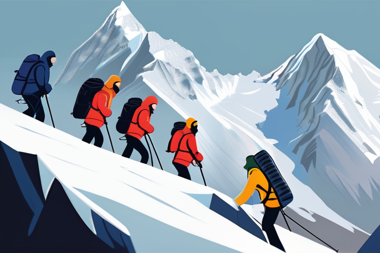 Snowstorm on Mount Everest Forces Rescue of Hundreds of Hikers Amid Fierce Winds and Frigid Temperatures