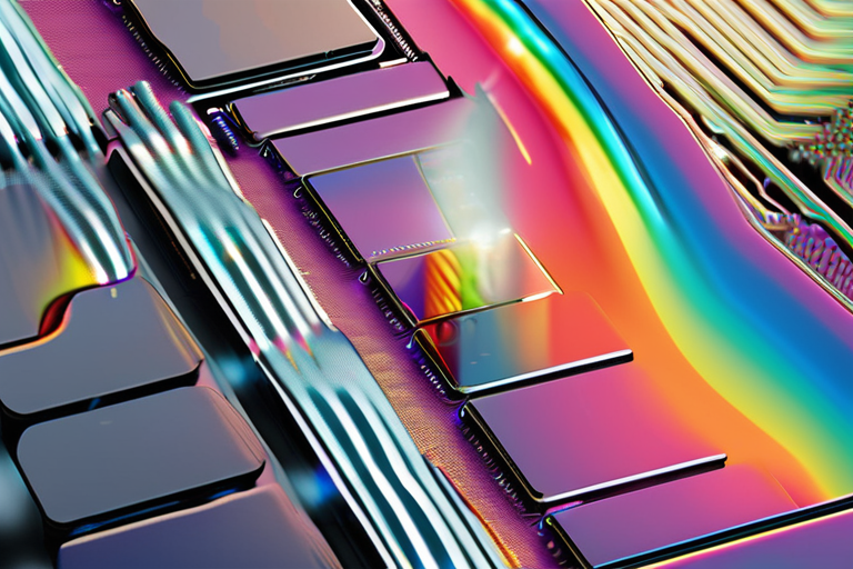 Scientists Unleash "Rainbow Chip" Breakthrough to Supercharge Internet Data Transfer