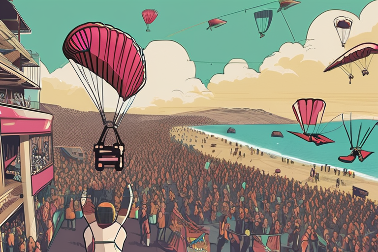 "Bombing Horror: Army Paraglider Targets Festival Crowd, Kills 24"