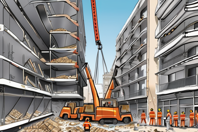 Building Collapse in Madrid: Rescue Efforts Marred by Tragic Loss of Four Lives