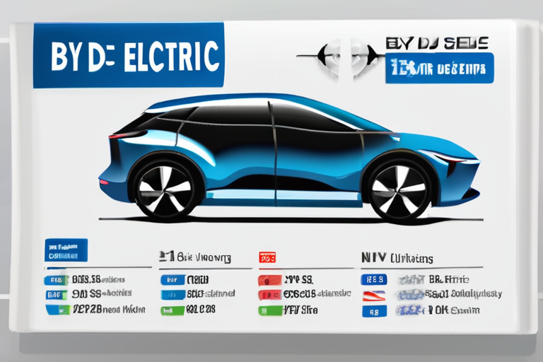 BYD Electric Vehicle Sales Explode 880% in UK Market