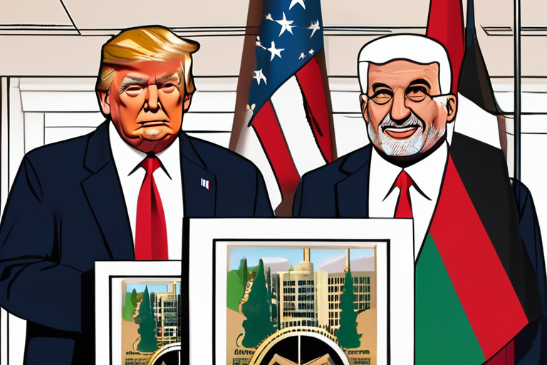 Trump Unveils Plan to Strip Palestinians of Self-Determination Rights