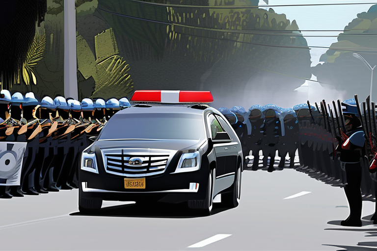 Protesters Target Ecuador President's Motorcade in Violent Attack
