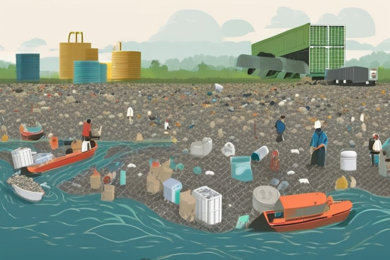 "UK Plastic Waste Floods Developing Nations, 84% Surge in One Year"