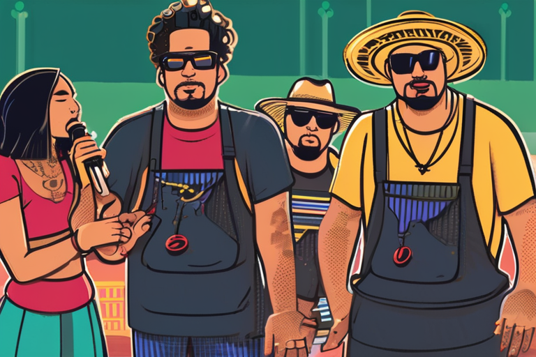 "Los Angeles Band Spaghetti Cumbia Fuses Cultures into Unique Sound"