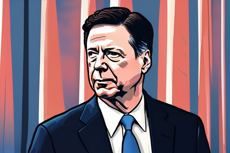 "Comey Pleads Not Guilty, Ignites Congressional Firestorm"