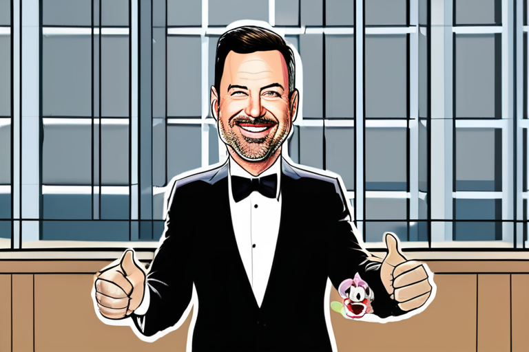 Jimmy Kimmel Gives Thumbs-Up to Dana Walden for Disney CEO Gig