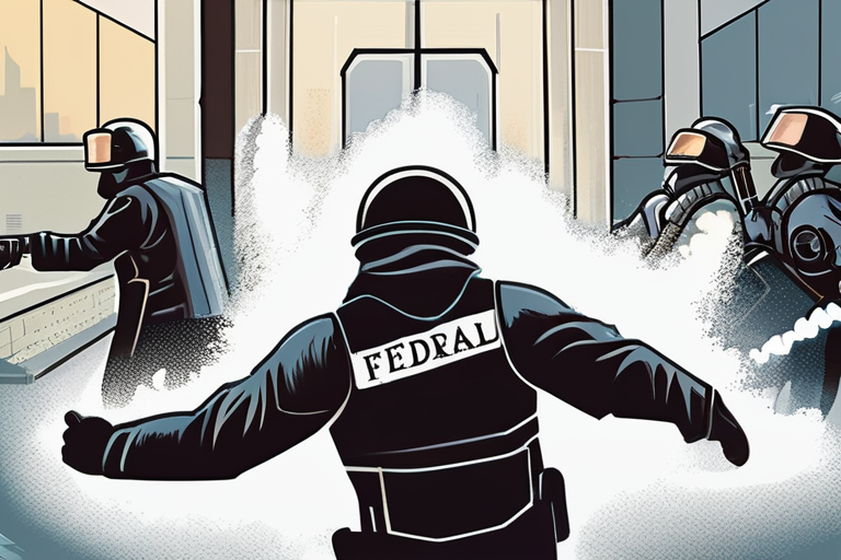 Federal Agents Unleash Tear Gas Barrage on Chicago Area Protesters Outside ICE Facility