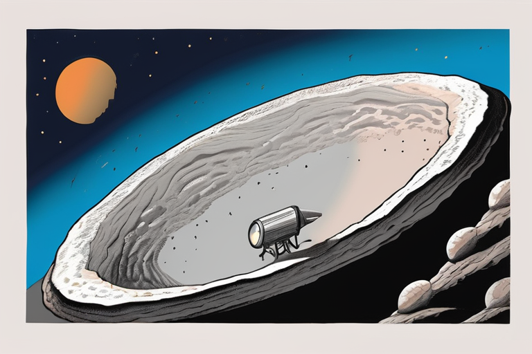 The moon's largest crater didn't form in the way we thought