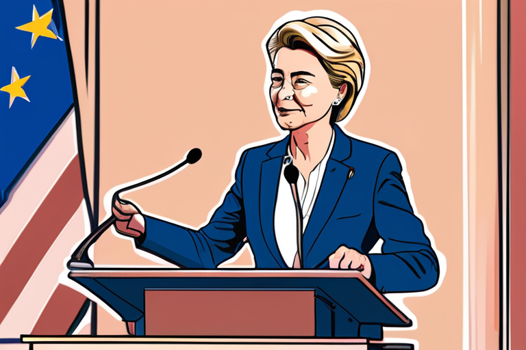 EU Parliament Votes to Keep Ursula von der Leyen at Helm