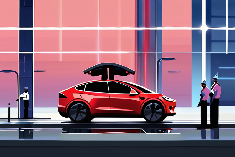 Tesla's "Full Self-Driving" Software Faces Safety Scrutiny Over Traffic Violations